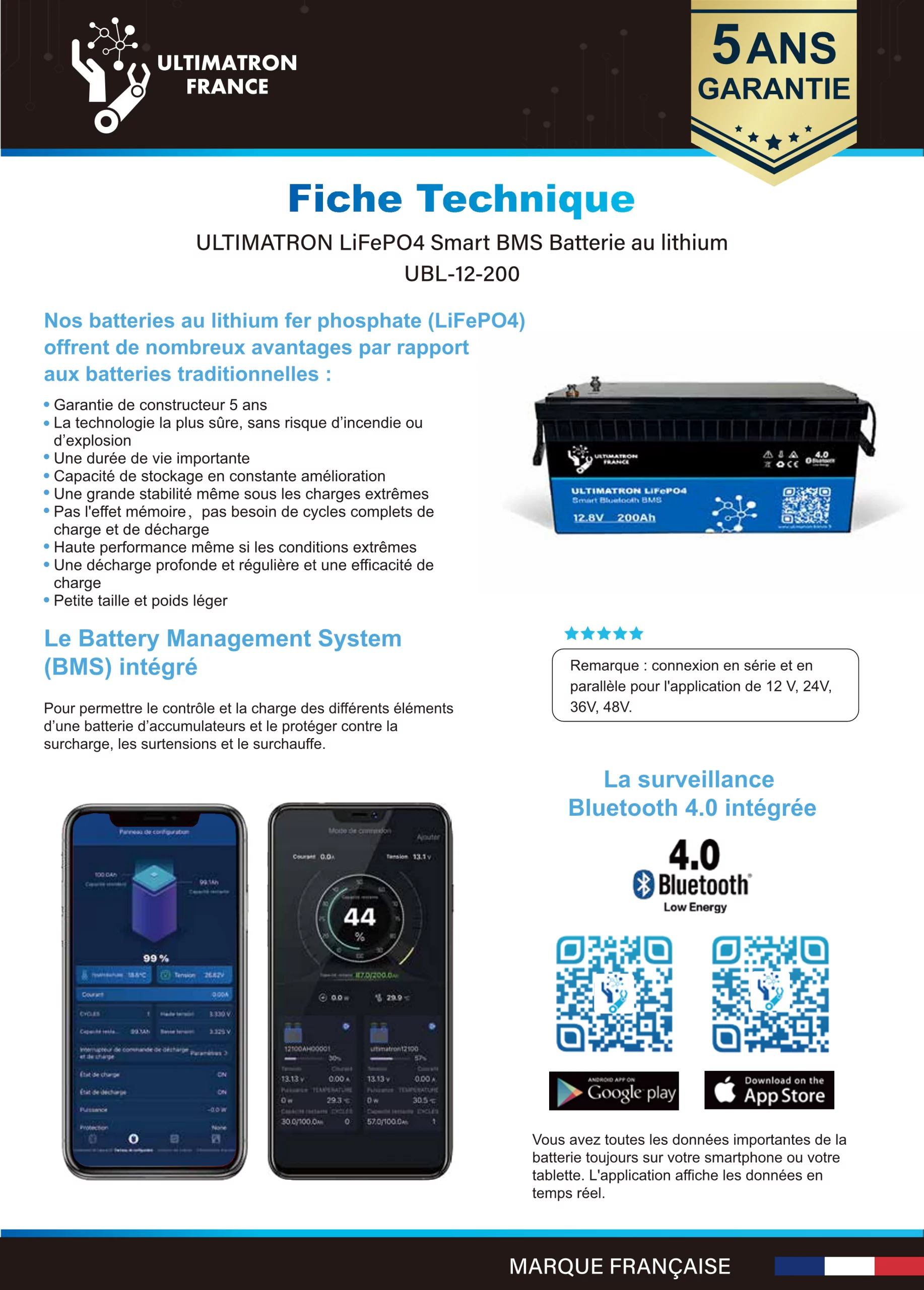 Fiche technique Ultimatron 12V200Ah-FR_1