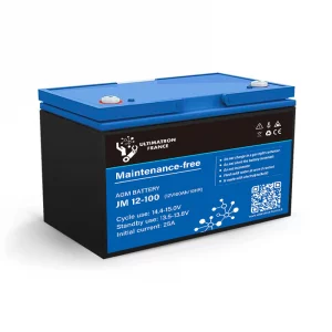 Batterie-100Ah-12V-AGM-Slow-Dischage-Battery-Ultimatron-JM12-100-Ultimatron-shop-1