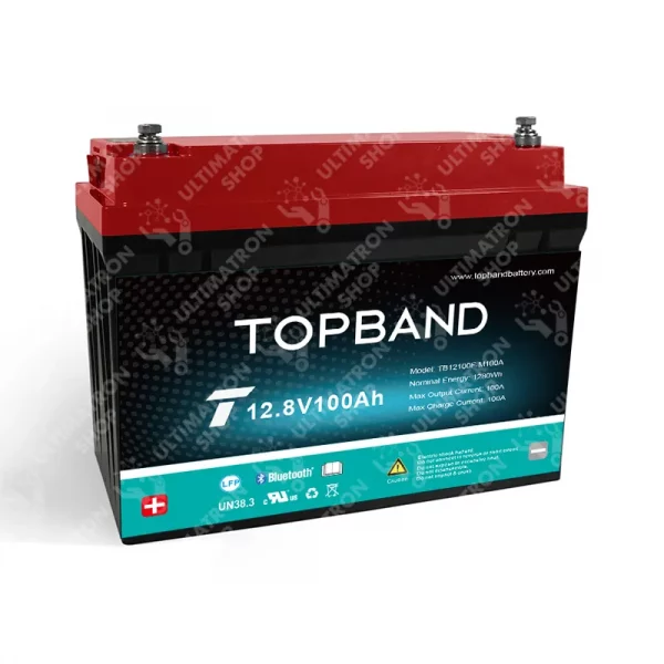 Batterie-Lithium-100Ah-12.8V-LiFePO4-Avec-Bluetooth-Chauffage-Topband-ultimatron-shop-2 Batterie-Lithium-100Ah-12.8V-LiFePO4-Avec-Bluetooth-Chauffage-Topband-ultimatron-shop-2