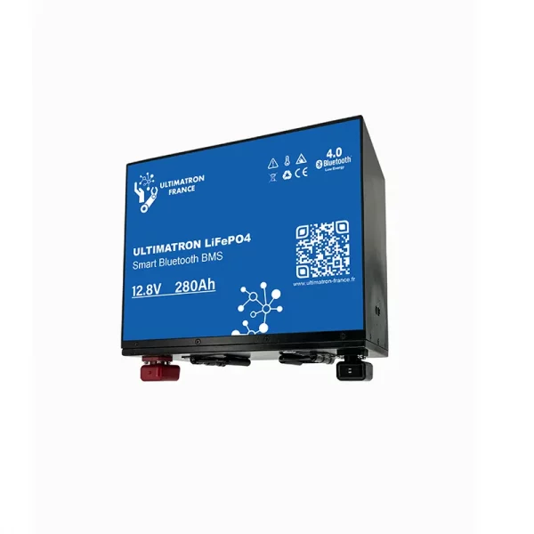 Batterie Lithium 280Ah 12V LiFePO4 sous le siège-Bluetooth-BMS-Ultimatron-2