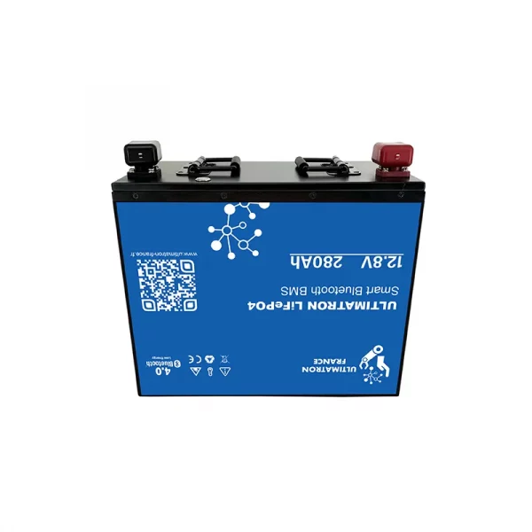 Batterie Lithium 280Ah 12V LiFePO4 sous le siège-Bluetooth-BMS-Ultimatron-5
