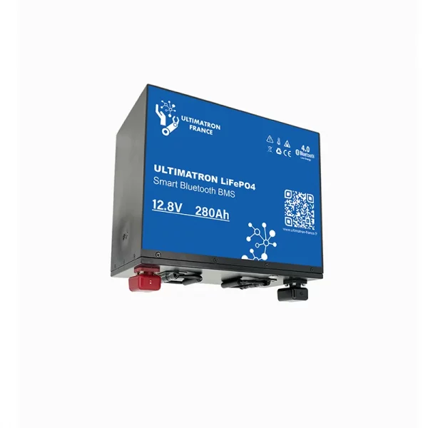 Batterie Lithium 280Ah 12V LiFePO4 sous le siège-Bluetooth-BMS-Ultimatron