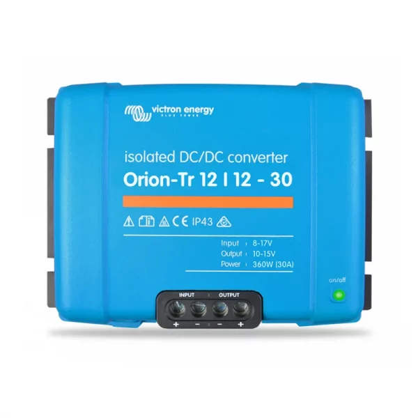 Ultimatron-shop--01Convertisseur DC-DC 12V-12V 30A isolé Orion (360W) Tr-Victron Energy Ultimatron-shop--01Convertisseur DC-DC 12V-12V 30A isolé Orion (360W) Tr-Victron Energy