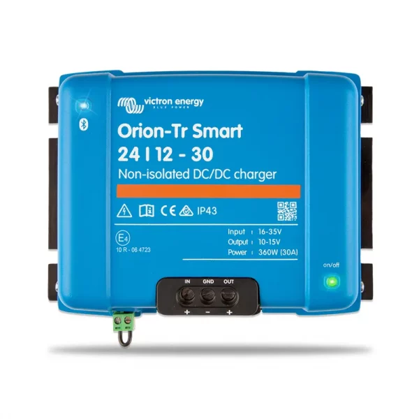 Ultimatron-shop-Convertisseur DC-DC 24-12V 30A nonisolé Orion(360W)Smart-Victron Energy-01 Ultimatron-shop-Convertisseur DC-DC 24-12V 30A nonisolé Orion(360W)Smart-Victron Energy-01