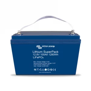 ultimatron-shop-Batterie 100Ah 12.8V LiTHIUM-Haut Courant-SuperPack-Victron Energy-1