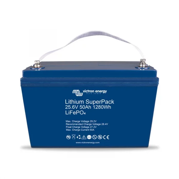 ultimatron-shop-Batterie 50Ah 25.6V LiTHIUM-SuperPack-Victron Energy-1