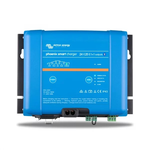 ultimatron-shop-Chargeur de batterie IP43 24V 25A(1+1) – Phoenix Smart – Victron Energy ultimatron-shop-Chargeur de batterie IP43 24V 25A(1+1) – Phoenix Smart – Victron Energy