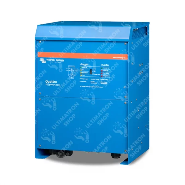 Convertisseur-chargeur 5000VA 12V 220-100/100 Quattro-Victron Energy