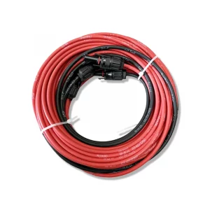Câble solaire 2x10m-4mm² avec Mc4 prémonté