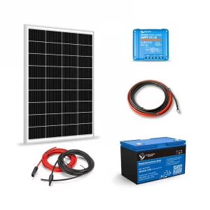 Ultimatron-shop-KIT-SOLAIRE-100W-12V-AUTONOME-STOCKAGE-600WH-MPPT-VICTRON-ENERGY