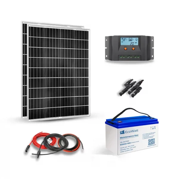 Ultimatron-shop-KIT-SOLAIRE-200W-(2-X-100W)-12V-AUTONOME-STOCKAGE-BATTERIE-1200WH-MPPT-BOOST-1 Ultimatron-shop-KIT-SOLAIRE-200W-(2-X-100W)-12V-AUTONOME-STOCKAGE-BATTERIE-1200WH-MPPT-BOOST-1