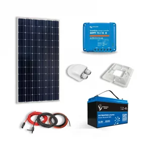 Ultimatron-shop-Kit Solaire 175w 12v Autonome-Stockage Batterie Lithium - VICTRON ENERGY-1