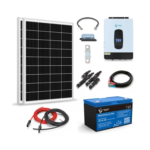 Ultimatron-shop-Kit-Solaire-200W-Autonome-Hybride-MPPT-12V-230V-1KVA-Stockage-1200WH Ultimatron-shop-Kit-Solaire-200W-Autonome-Hybride-MPPT-12V-230V-1KVA-Stockage-1200WH