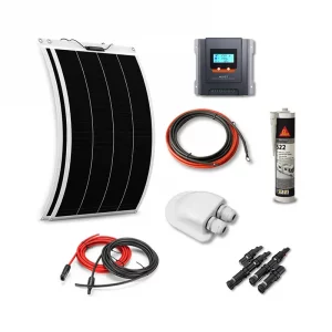 Ultimatron-shop-Kit Solaire 320w (2 x 160w) 12v Souple Shingled Camping Car-Caravane-Bateau Mppt-1