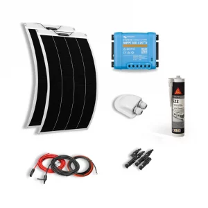 Ultimatron-shop-Kit Solaire 320w (2 x 160w) 12v Souple Shingled Camping Car-Caravane-Bateau Mppt - VICTRON ENERGY-1 Ultimatron-shop-Kit Solaire 320w (2 x 160w) 12v Souple Shingled Camping Car-Caravane-Bateau Mppt - VICTRON ENERGY-1