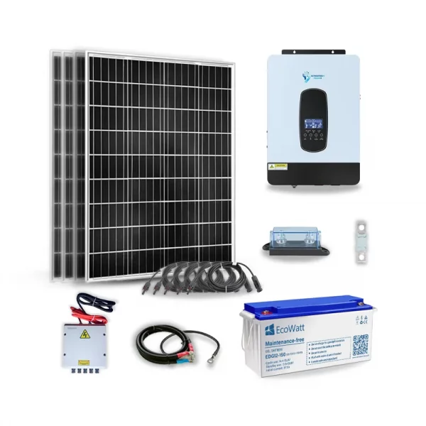 Ultimatron-shop-Kit-Solaire-400W-Autonome-Hybride-12V-230V-1KVA-Stockage-1800WH Ultimatron-shop-Kit-Solaire-400W-Autonome-Hybride-12V-230V-1KVA-Stockage-1800WH
