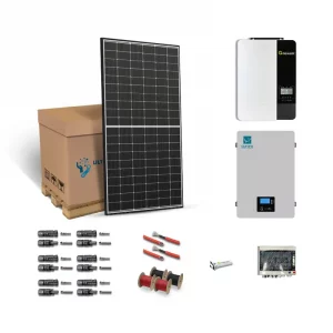 Ultimatron-shop-Kit Solaire 6000w Autonome Growatt 48v-230v 5kw Stockage Batterie Lithium 6kwh-1-1