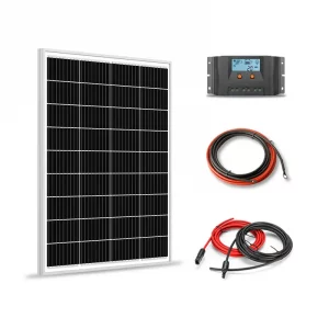 Kit Solaire 100W 12V Basic Starter MPPT - COURTOIS ENERGY