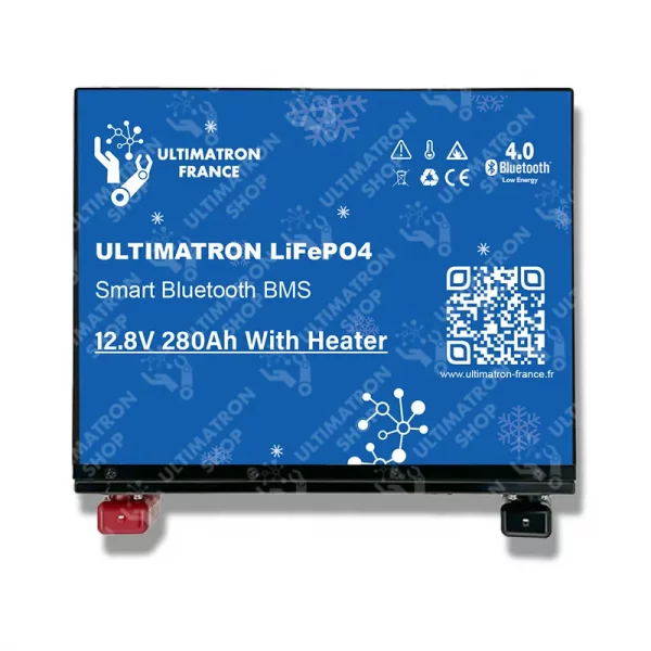 Batterie Lithium 280Ah 12V LiFePO4 sous le siège-Bluetooth-BMS-Chauffage-Ultimatron-3 Batterie Lithium 280Ah 12V LiFePO4 sous le siège-Bluetooth-BMS-Chauffage-Ultimatron-3