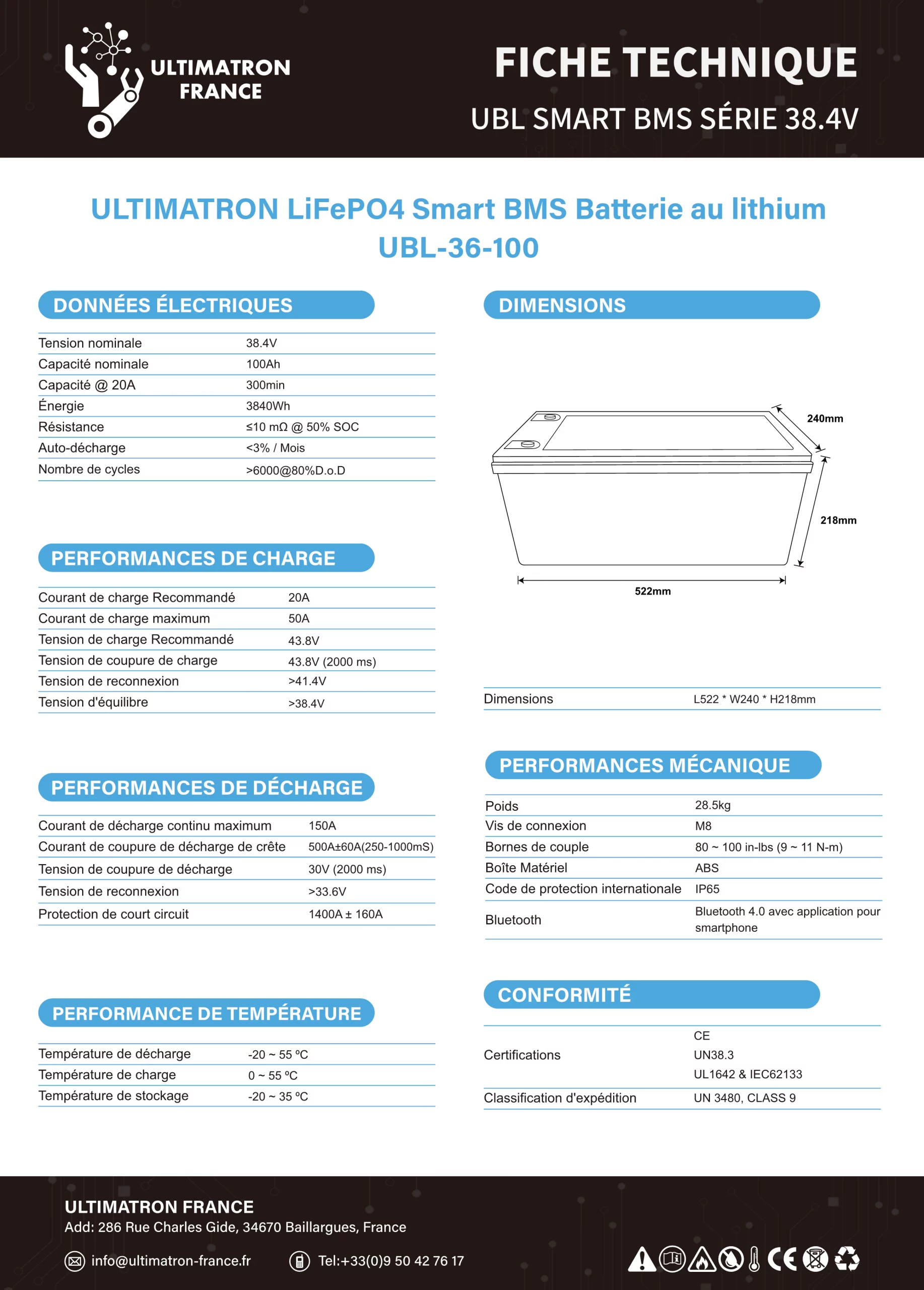 Ultimatron-Lithium-Fiche Technique-UBL-36-100-FR_2
