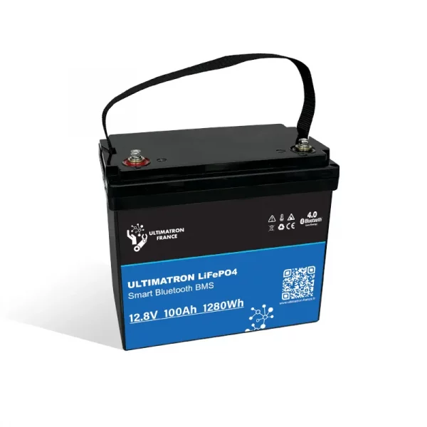 Ultimatron Batterie Lithium 12.8V 100Ah PRO LiFePO4 Smart BMS Avec Bluetooth-1 Ultimatron Batterie Lithium 12.8V 100Ah PRO LiFePO4 Smart BMS Avec Bluetooth-1