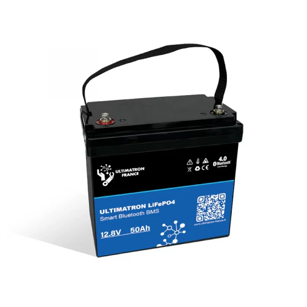 Ultimatron-shop-Batterie-Lithium-12.8V-50Ah-LiFePO4-Smart-BMS-Bluetooth-UBL-12-50-1