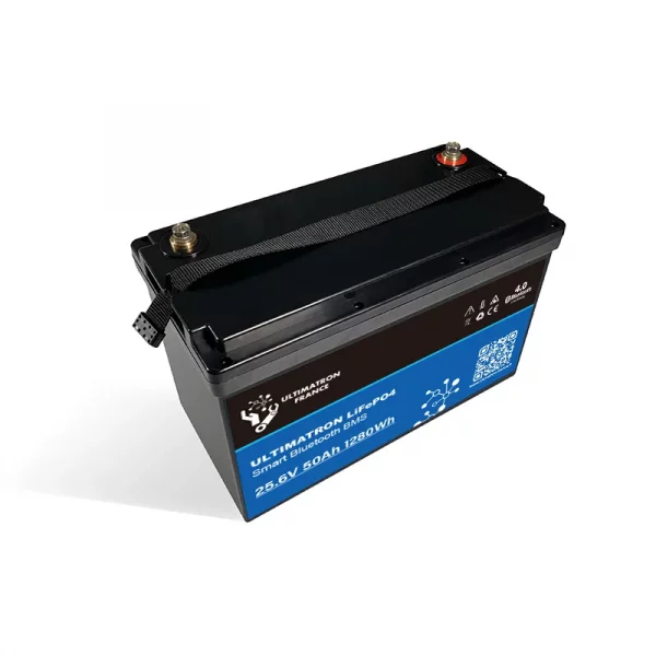Ultimatron-shop-Batterie-Lithium-25.6V-50Ah-LiFePO4-Smart-BMS-Bluetooth-UBL-24-50-8 Ultimatron-shop-Batterie-Lithium-25.6V-50Ah-LiFePO4-Smart-BMS-Bluetooth-UBL-24-50-8