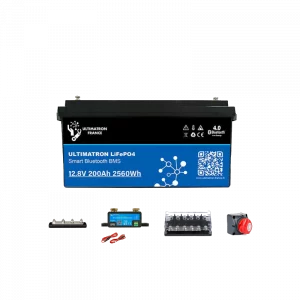 Kit Solaire - Pack Protections + Batterie solaire 200Ah PRO Lithium 12V - Ultimatron Kit Solaire - Pack Protections + Batterie solaire 200Ah PRO Lithium 12V - Ultimatron