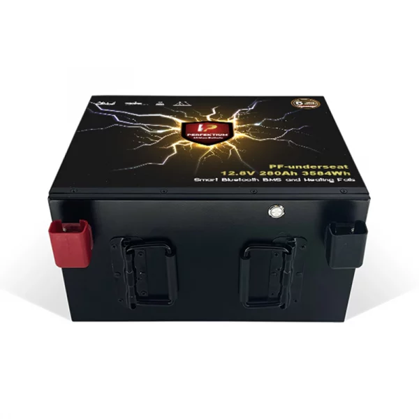Perfectium PF SERIES Batterie Lithium LiFePO4 12.8V 280Ah Smart BMS avec Bluetooth RV batterie sous le siège avec chauffage-PF-Underseat-280Ah-H-9 Perfectium PF SERIES Batterie Lithium LiFePO4 12.8V 280Ah Smart BMS avec Bluetooth RV batterie sous le siège avec chauffage-PF-Underseat-280Ah-H-9
