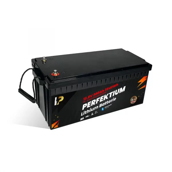 Perfektium PB SERIES Batterie au lithium LiFePO4 12,8V 300Ah PRO Smart BMS avec Bluetooth-1 Perfektium PB SERIES Batterie au lithium LiFePO4 12,8V 300Ah PRO Smart BMS avec Bluetooth-1