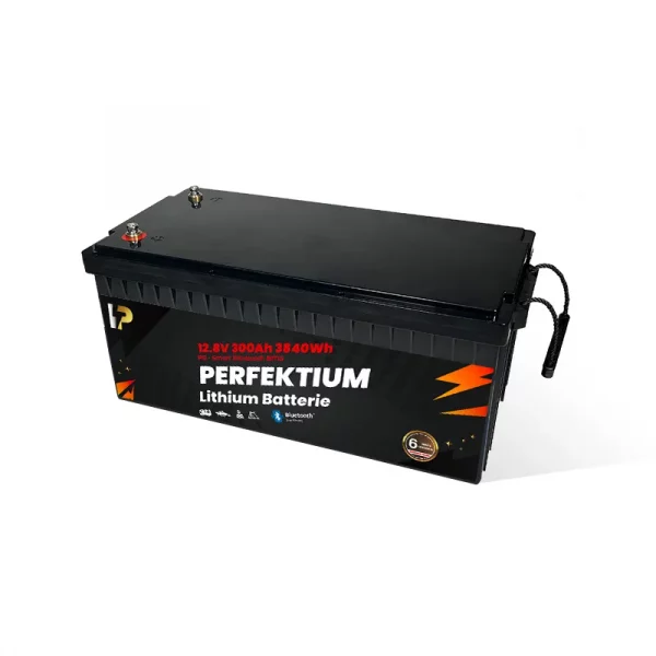 Perfektium PB SERIES Batterie au lithium LiFePO4 12,8V 300Ah PRO Smart BMS avec Bluetooth-4 Perfektium PB SERIES Batterie au lithium LiFePO4 12,8V 300Ah PRO Smart BMS avec Bluetooth-4