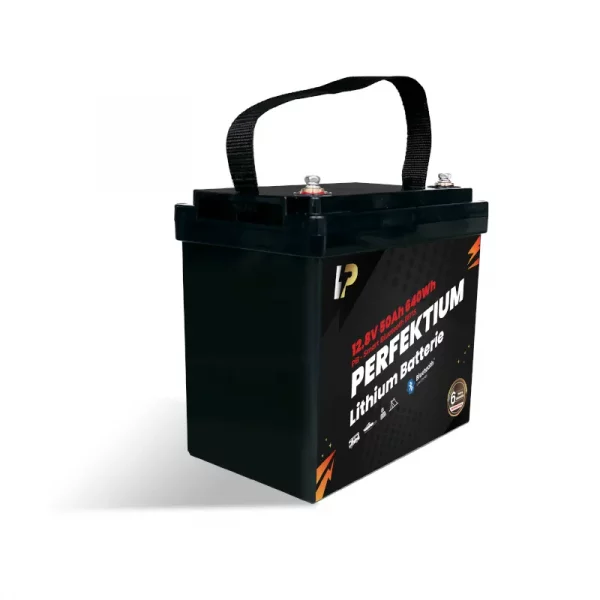 Perfektium PB SERIES Batterie au lithium LiFePO4 12,8V 50Ah Smart BMS avec Bluetooth-3