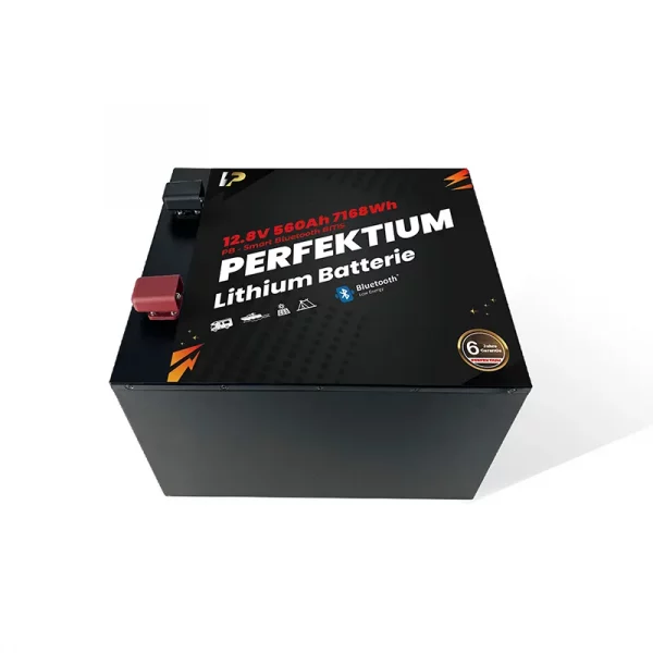 Perfektium PB SERIES Batterie au lithium LiFePO4 12,8V 560Ah Smart BMS avec Bluetooth-3