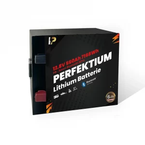 Perfektium PB SERIES Batterie au lithium LiFePO4 12,8V 560Ah Smart BMS avec Bluetooth-5