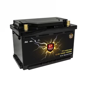 Perfektium PF SERIES Batterie Lithium LiFePO4 12.8V 100Ah LN3 Smart BMS avec Bluetooth RV Batterie sous le siège-PF-Underseat-100Ah-LN3-1