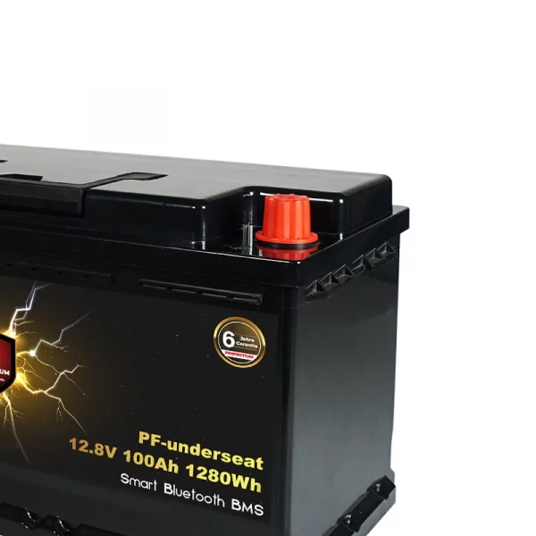 Perfektium PF SERIES Batterie Lithium LiFePO4 12.8V 100Ah Smart BMS avec Bluetooth RV Batterie sous le siège-PF-Underseat-100Ah-7