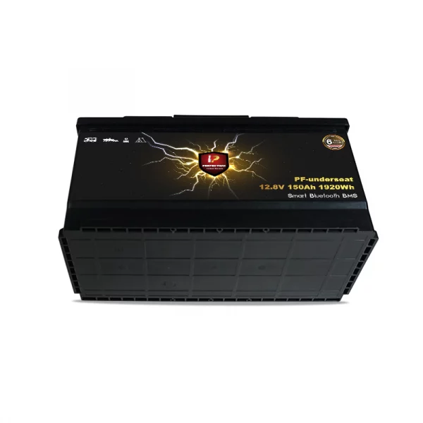 Perfektium PF SERIES Batterie Lithium LiFePO4 12.8V 150Ah Smart BMS avec Bluetooth RV Batterie sous le siège-PF-Underseat-150Ah-4