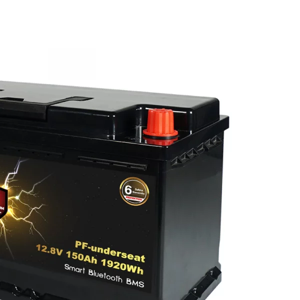 Perfektium PF SERIES Batterie Lithium LiFePO4 12.8V 150Ah Smart BMS avec Bluetooth RV Batterie sous le siège-PF-Underseat-150Ah-7