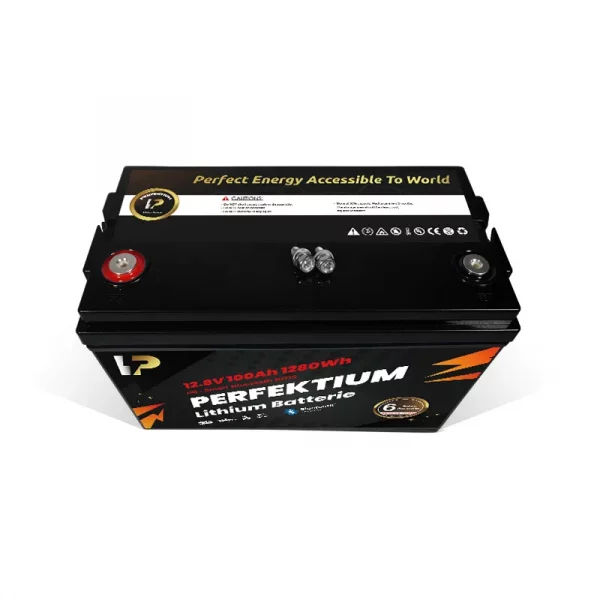 Perfektium PB SERIES Batterie au lithium LiFePO4 12,8V 100Ah PRO Smart BMS avec Bluetooth-PB-12-100-PRO-3 Perfektium PB SERIES Batterie au lithium LiFePO4 12,8V 100Ah PRO Smart BMS avec Bluetooth-PB-12-100-PRO-3
