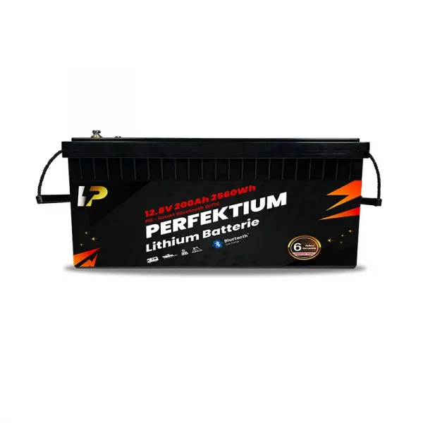 Perfektium PB SERIES Batterie au lithium LiFePO4 12,8V 200Ah PRO Smart BMS avec Bluetooth-PB-12-200-PRO-3