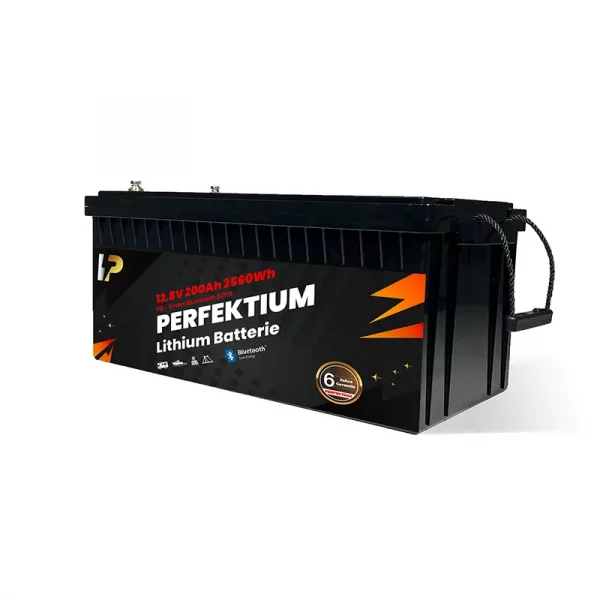 Perfektium PB SERIES Batterie au lithium LiFePO4 12,8V 200Ah PRO Smart BMS avec Bluetooth-PB-12-200-PRO-4