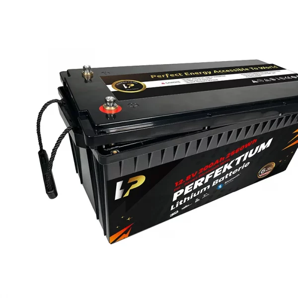 Perfektium PB SERIES Batterie au lithium LiFePO4 12,8V 200Ah PRO Smart BMS avec Bluetooth-PB-12-200-PRO-6