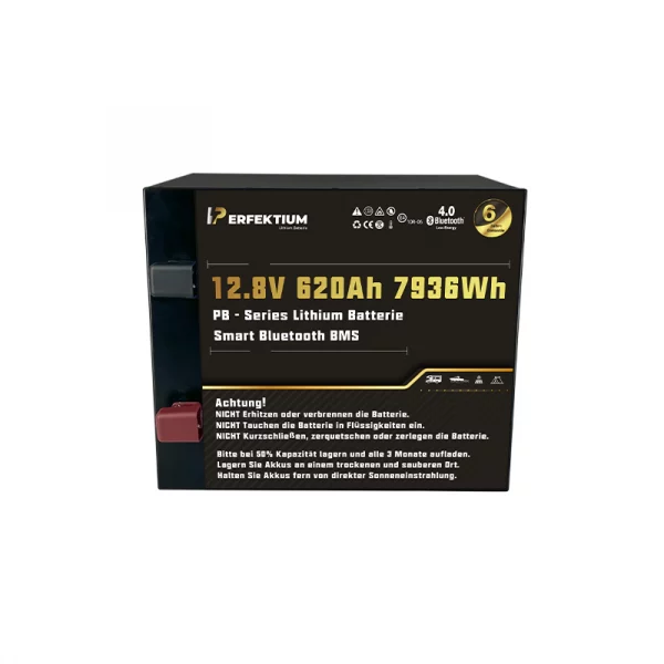 Perfektium PB SERIES Batterie au lithium LiFePO4 12,8V 620Ah Smart BMS avec Bluetooth-1 Perfektium PB SERIES Batterie au lithium LiFePO4 12,8V 620Ah Smart BMS avec Bluetooth-1