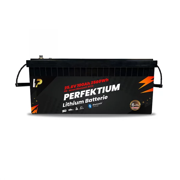 Perfektium PB SERIES Batterie au lithium LiFePO4 25,6V 100Ah PRO Smart BMS avec Bluetooth-PB-24-100-PRO-3 Perfektium PB SERIES Batterie au lithium LiFePO4 25,6V 100Ah PRO Smart BMS avec Bluetooth-PB-24-100-PRO-3