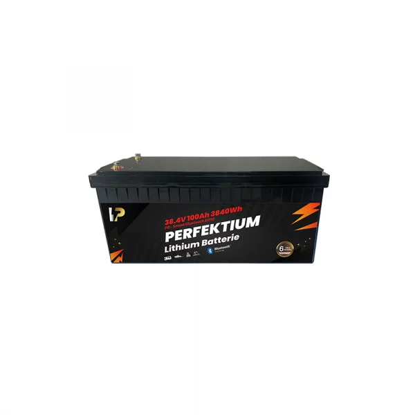 Perfektium PB SERIES Batterie au lithium LiFePO4 38,4V 100Ah Smart BMS avec Bluetooth-PB-36-100-10