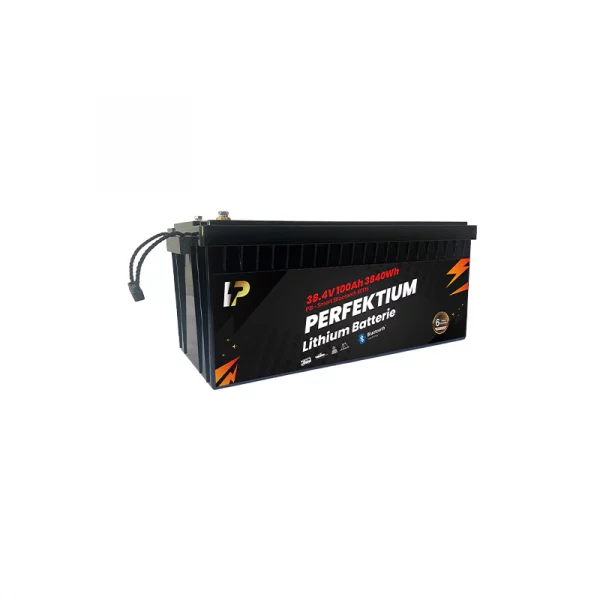 Perfektium PB SERIES Batterie au lithium LiFePO4 38,4V 100Ah Smart BMS avec Bluetooth-PB-36-100-7