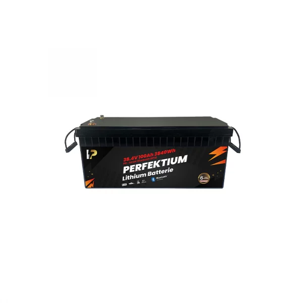 Perfektium PB SERIES Batterie au lithium LiFePO4 38,4V 100Ah Smart BMS avec Bluetooth-PB-36-100-9